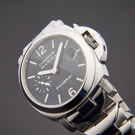 luminor panerai watch parts|pre owned panerai luminor marina.